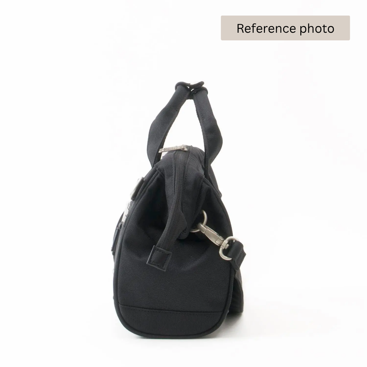 Anello Cross Bottle 2 Way Mini Shoulder Bag in Black