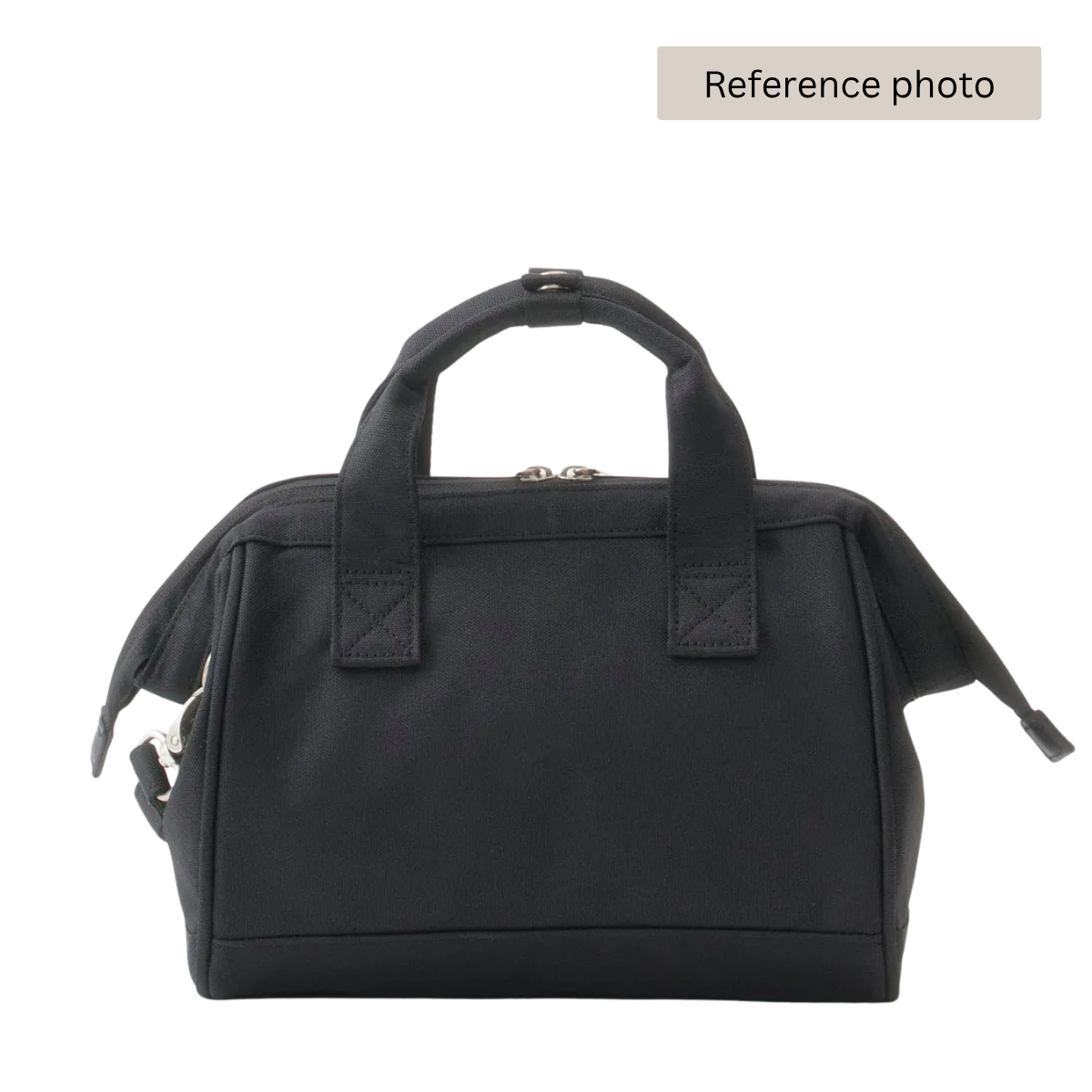 Anello Cross Bottle 2 Way Mini Shoulder Bag in Black