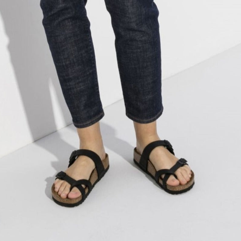 Birkenstock Women's Mayari Birko-Flor in Black