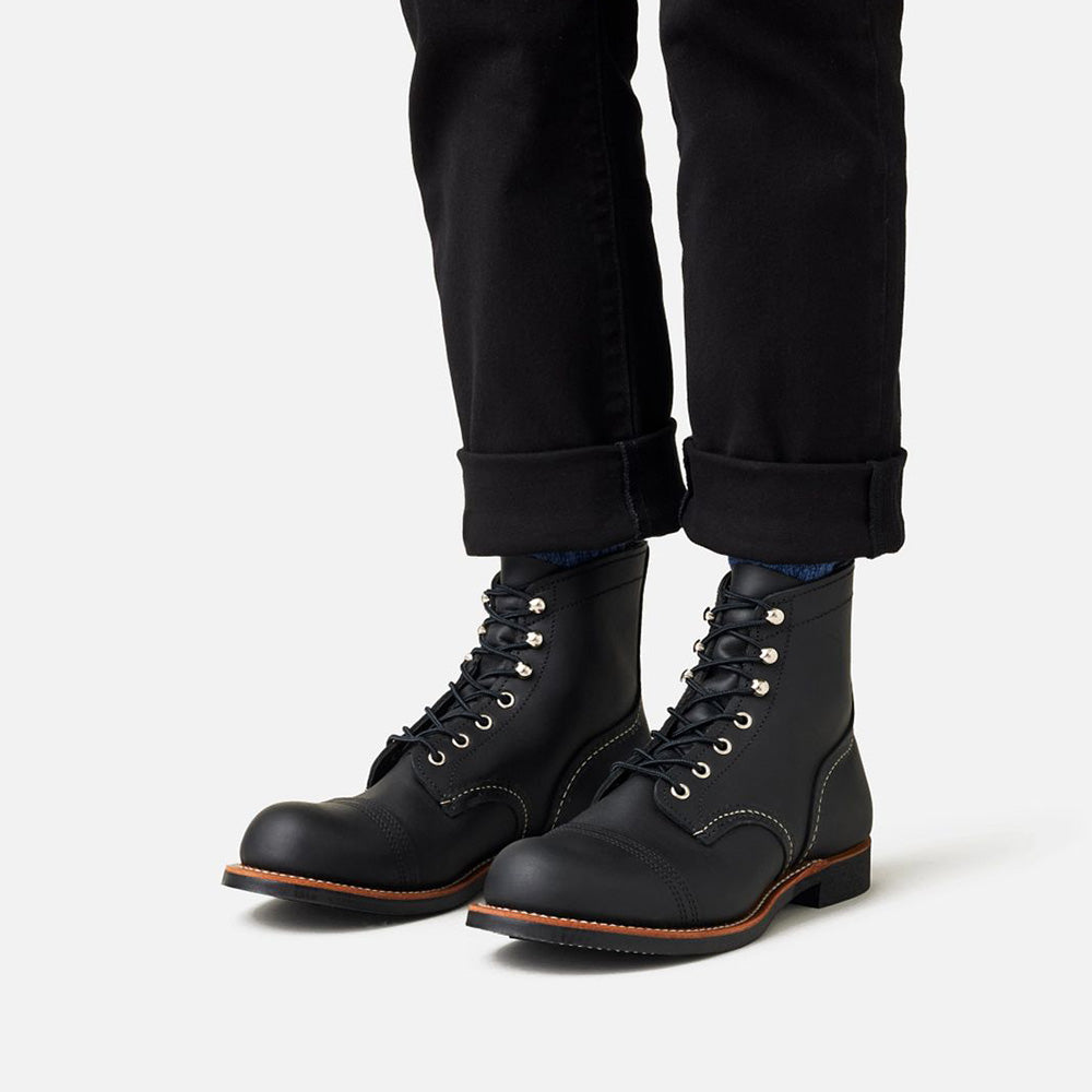 Red Wing Men's Iron Ranger 8084 in Black