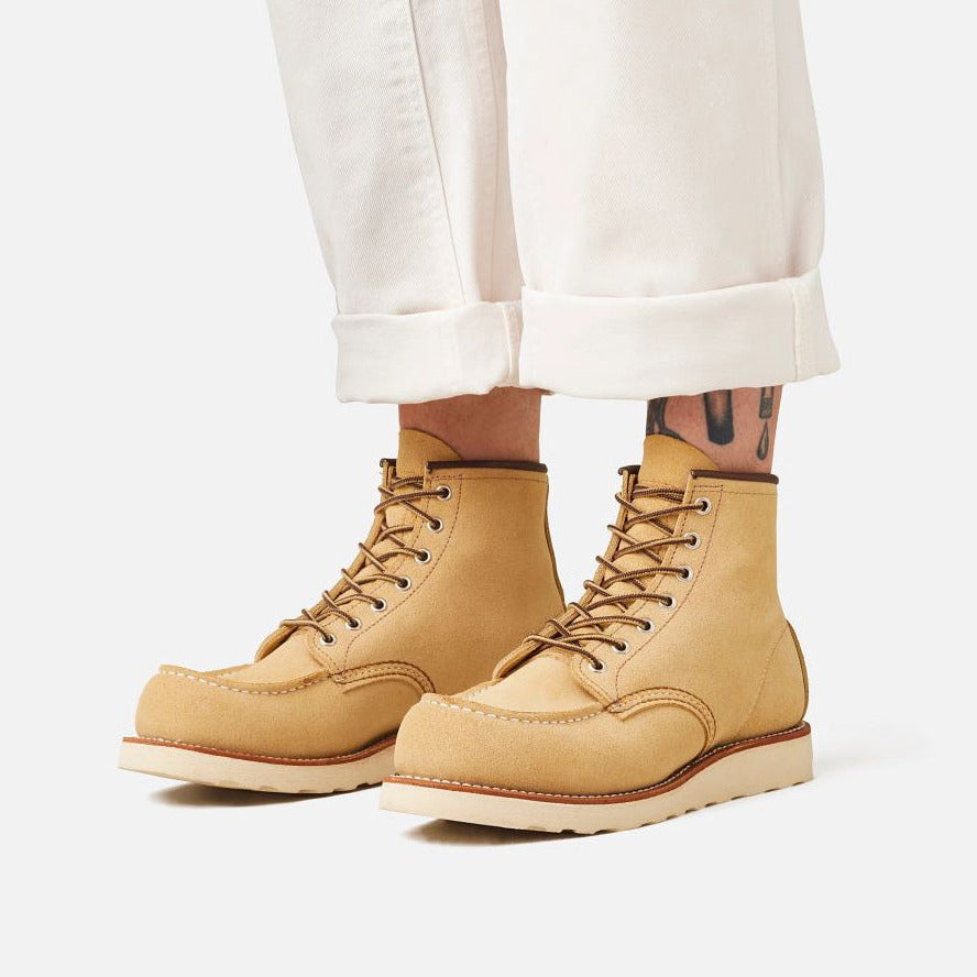 Red Wing Men's Classic 6 Inch Moc 8833 in Hawthorne Abilene Leather (D Width))