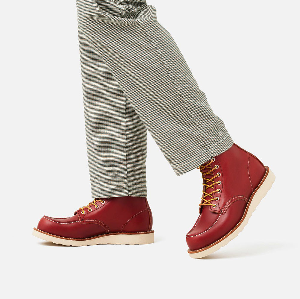 Red Wing Men's Classic 6 Inch Moc 8875 in Oro Russet Leather