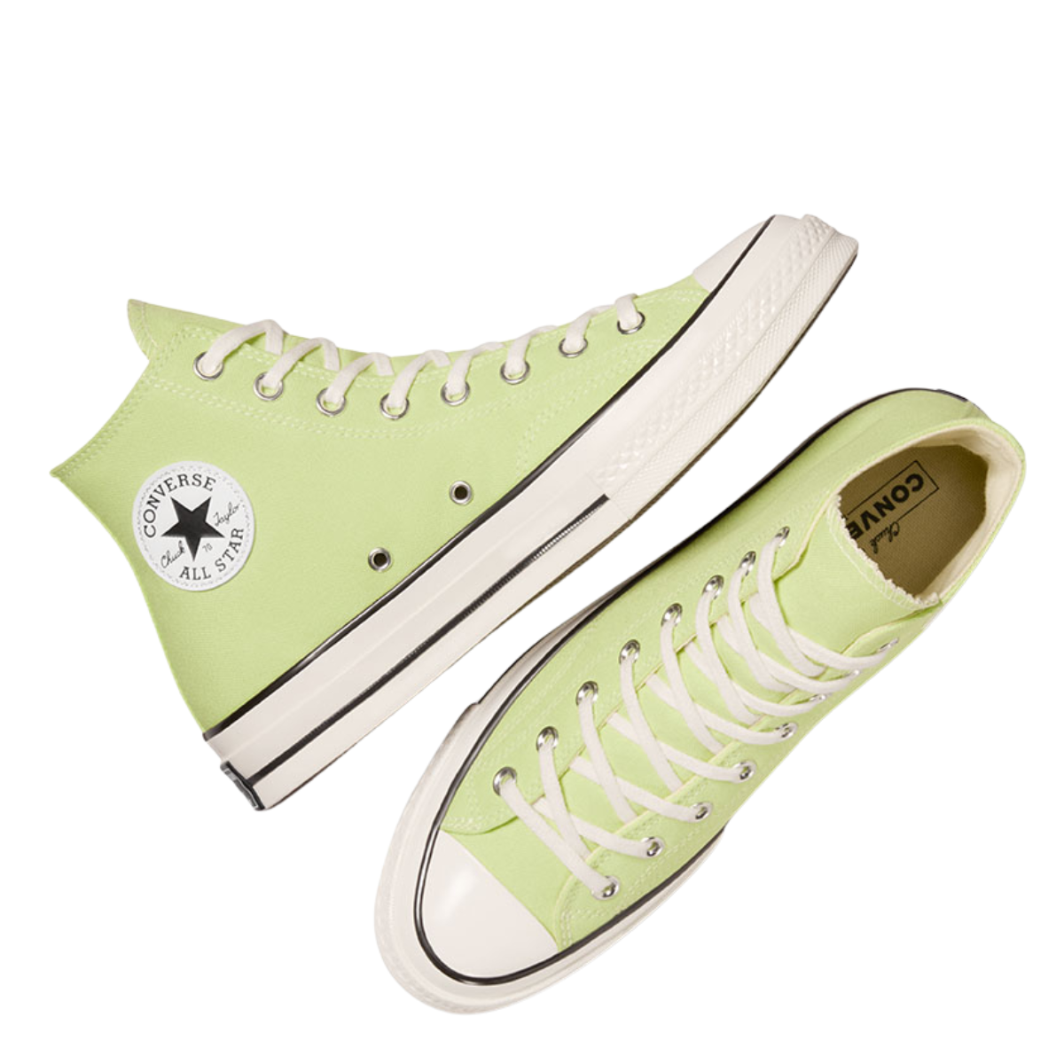 Converse Chuck 70 High Top in Citron This/Egret/Black