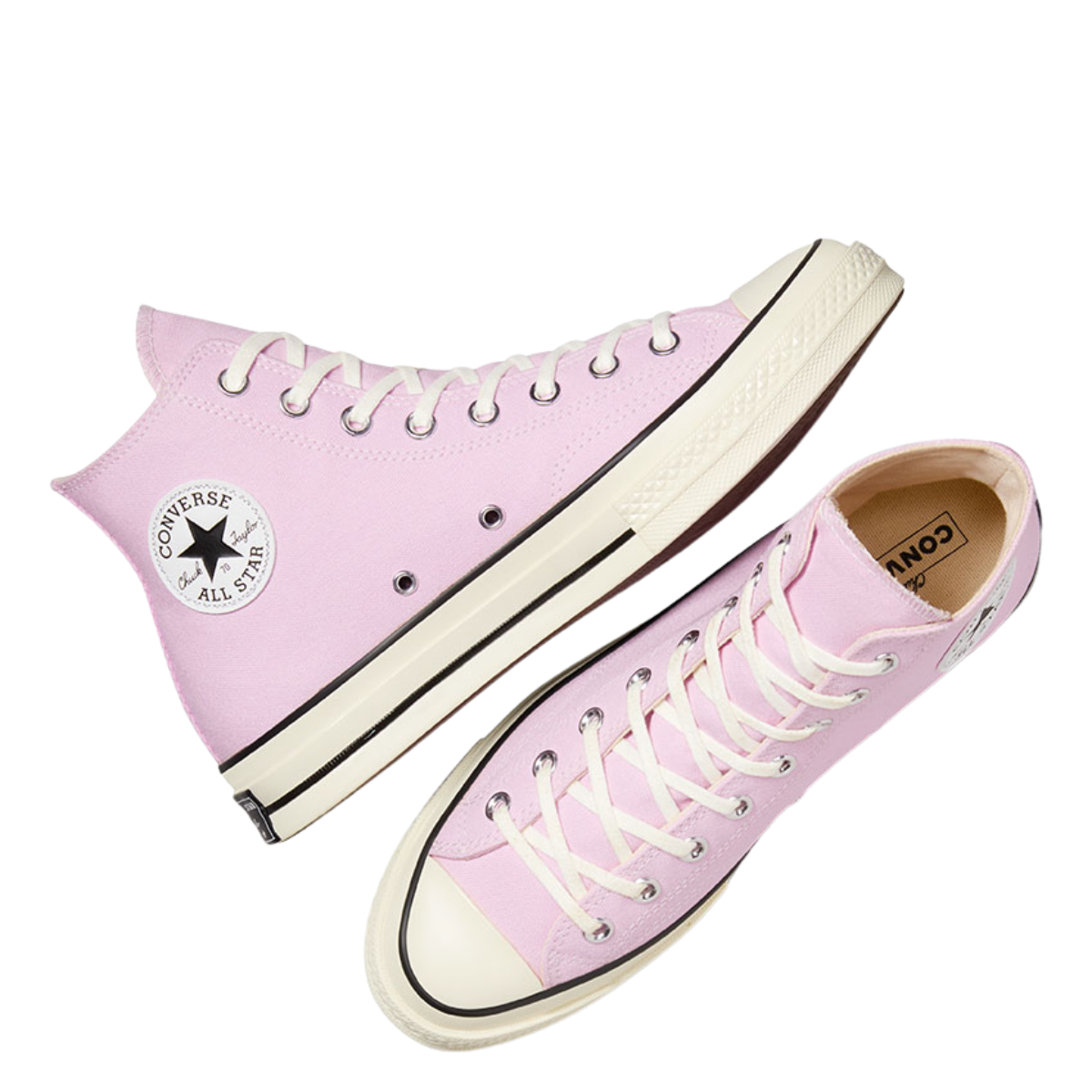 Converse Chuck 70 High Top in Stardust Lilac/Egret/Black