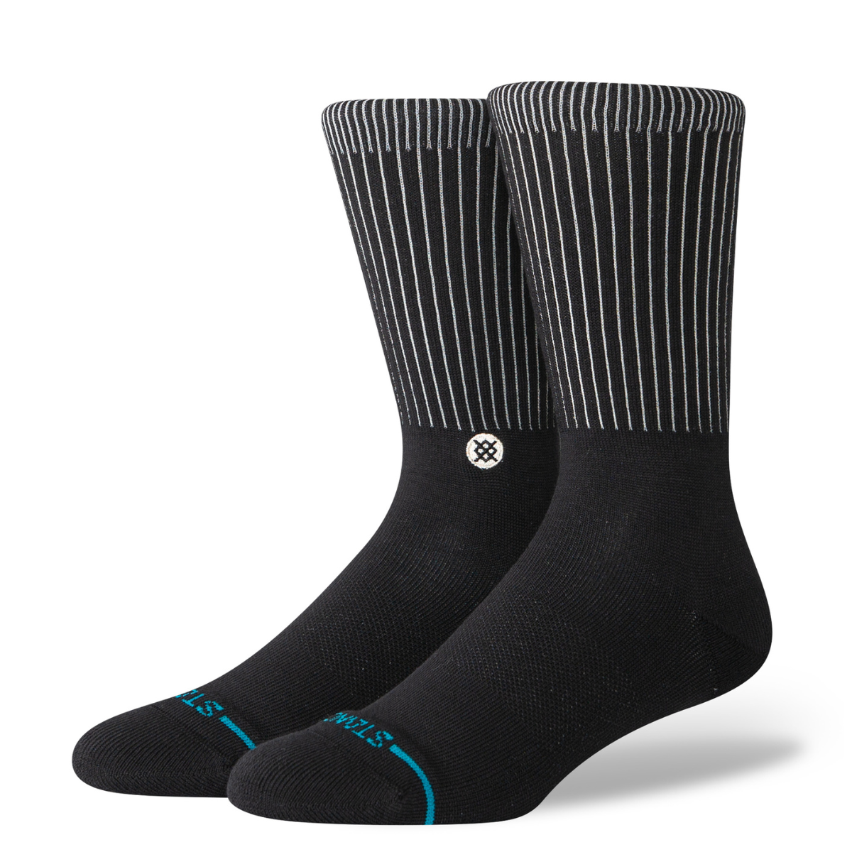 Stance Icon Pop Crew Socks in Black