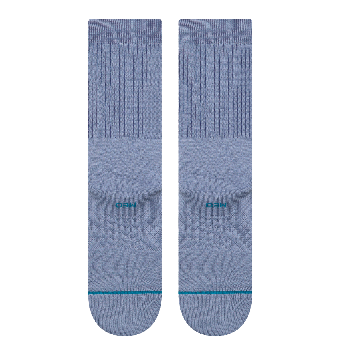Stance Icon Pop Crew Socks in Stone Blue