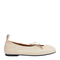 Alohas Women&#39;s Rosalind Leather Ballet Flats in Cream