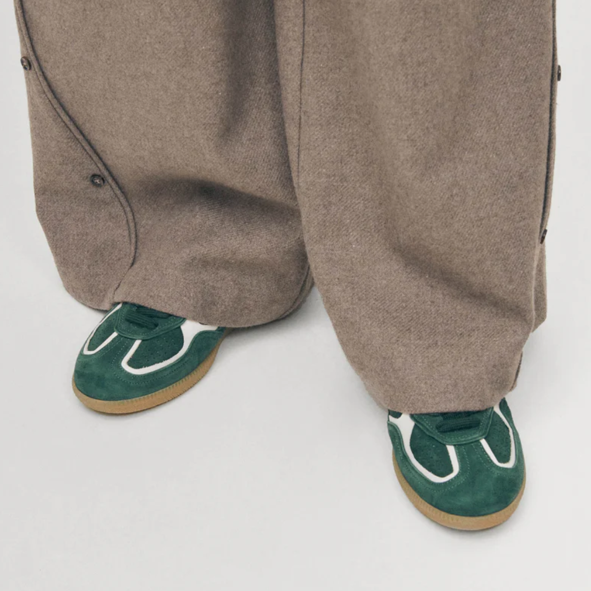 Alohas Women's Tb.490 in Rife Forest Green Leather