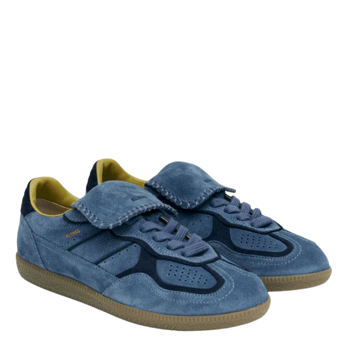 Alohas Women's Tb.490 Club in Suede Blue Leather