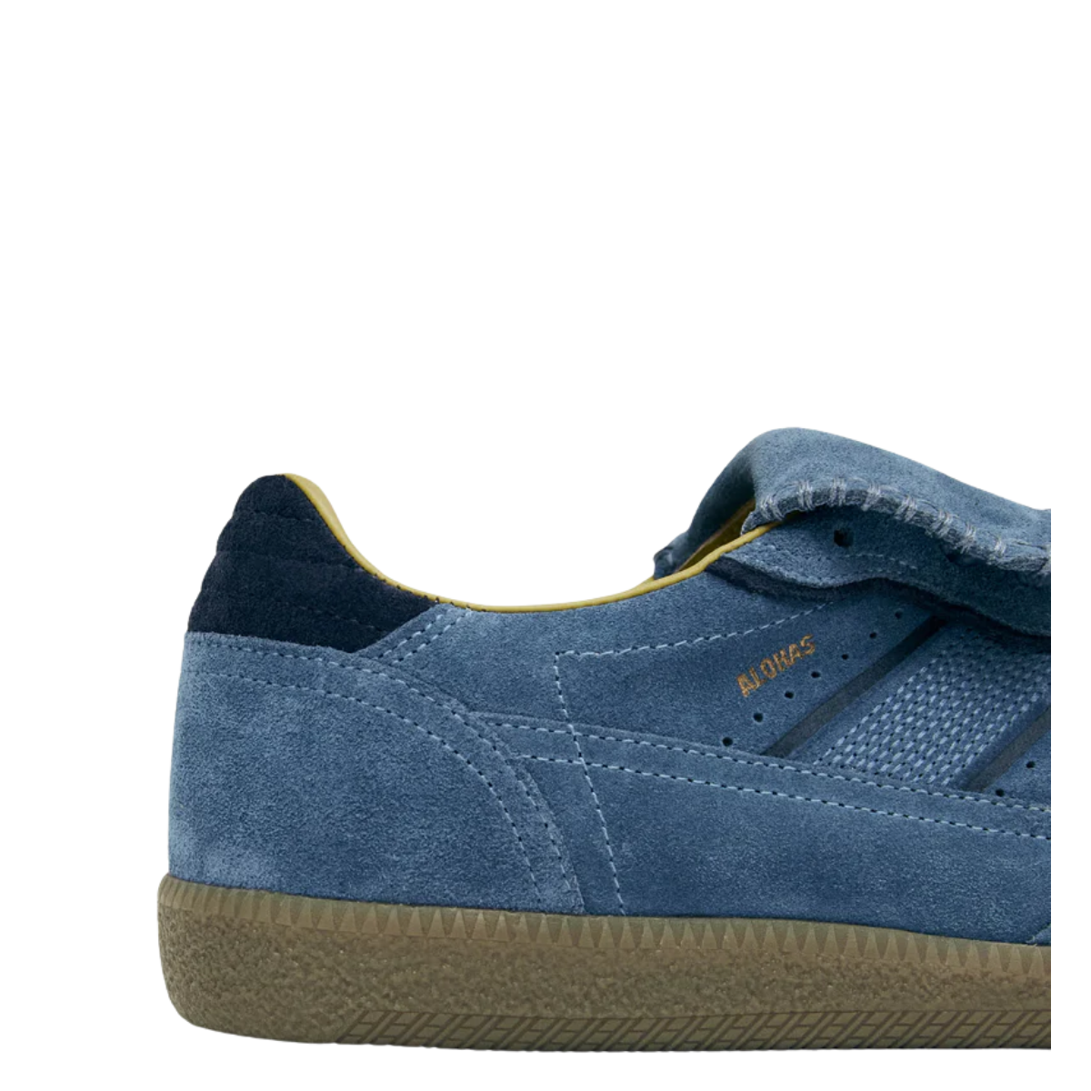 Alohas Women's Tb.490 Club in Suede Blue Leather