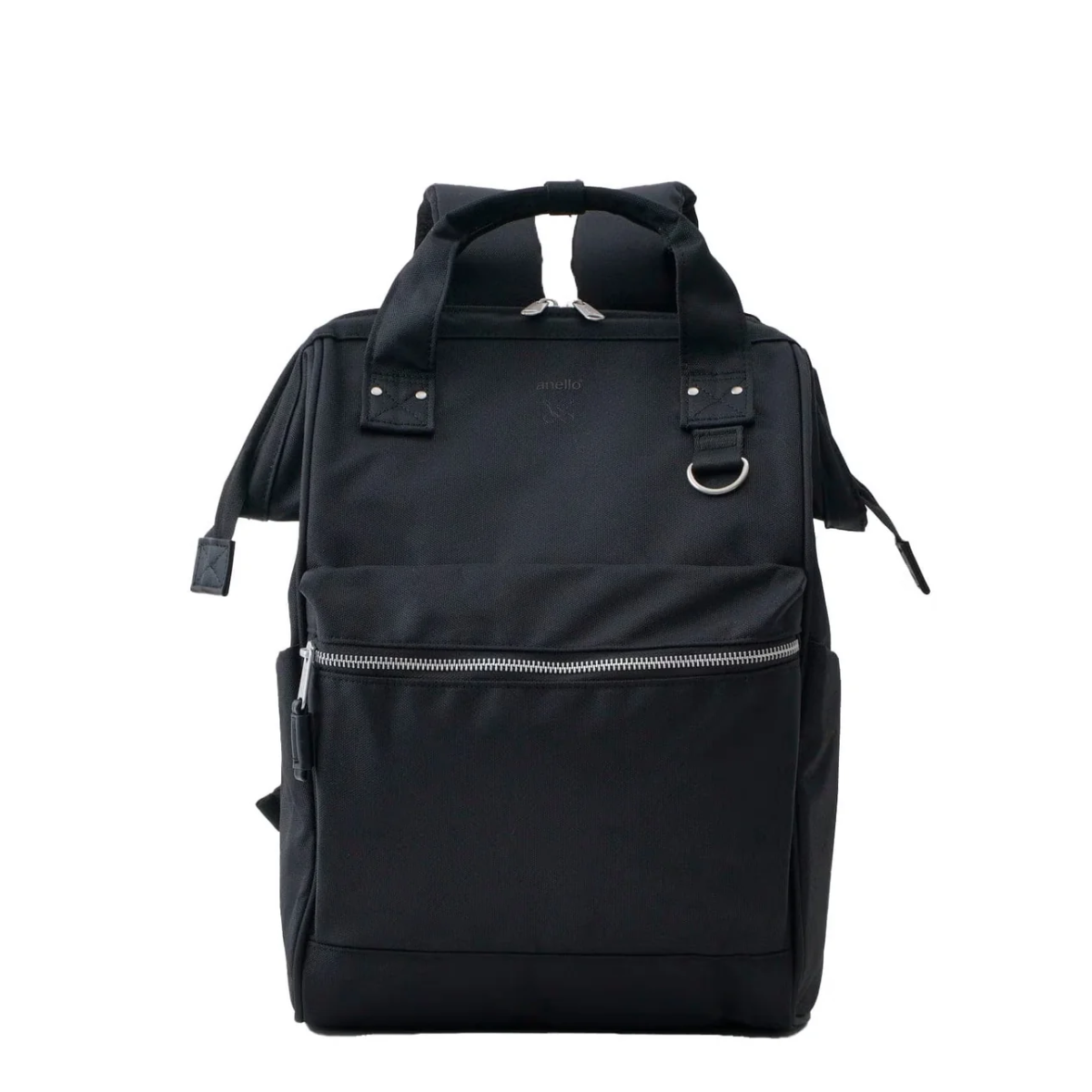 Anello Cross Bottle Backpack Regular in Black