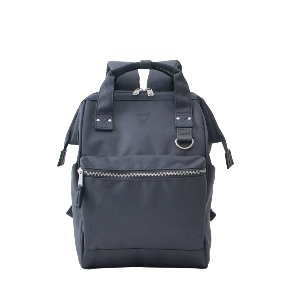 Anello Cross Bottle Backpack Small in Dark Grey