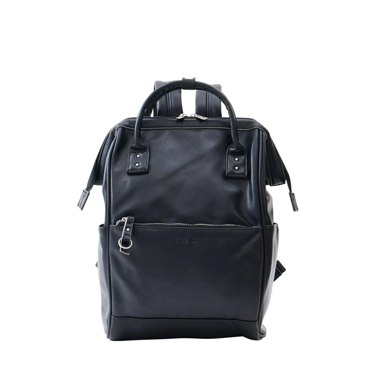 Anello Re:Retro Clasp Backpack Small in Black