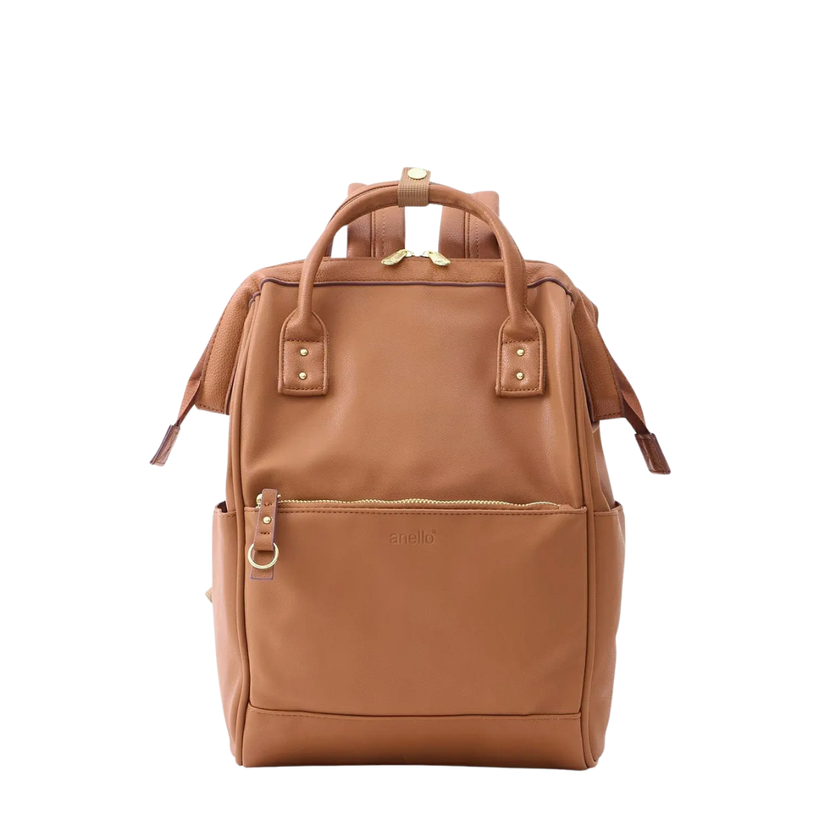 Anello Re:Retro Clasp Backpack Small in Camel