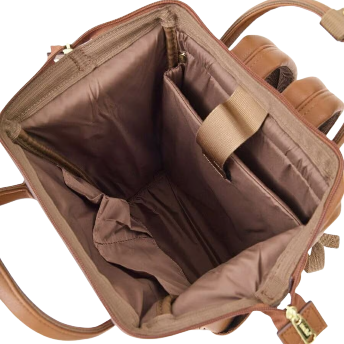 Anello Re:Retro Clasp Backpack Small in Camel