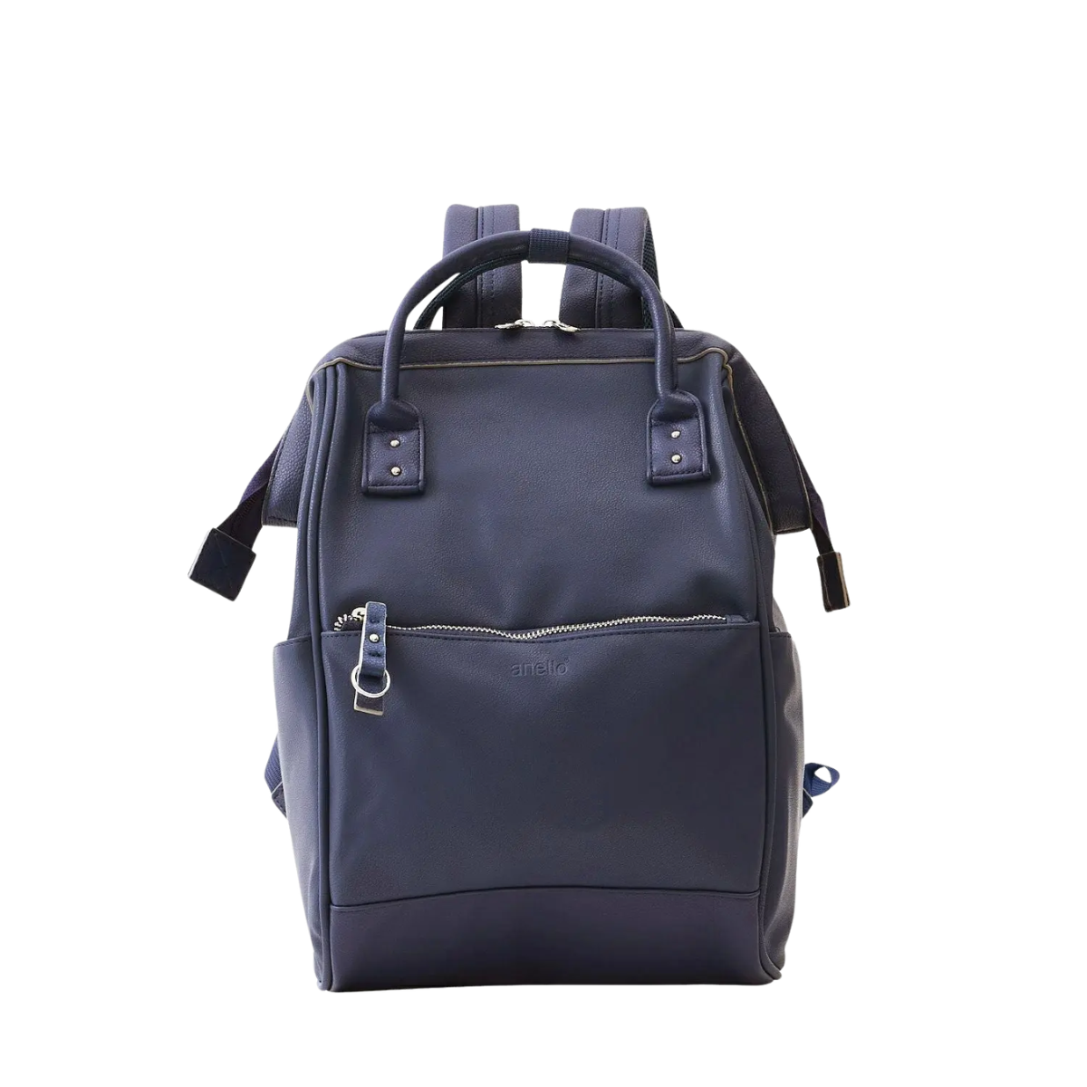 Anello Re:Retro Clasp Backpack Small in Navy