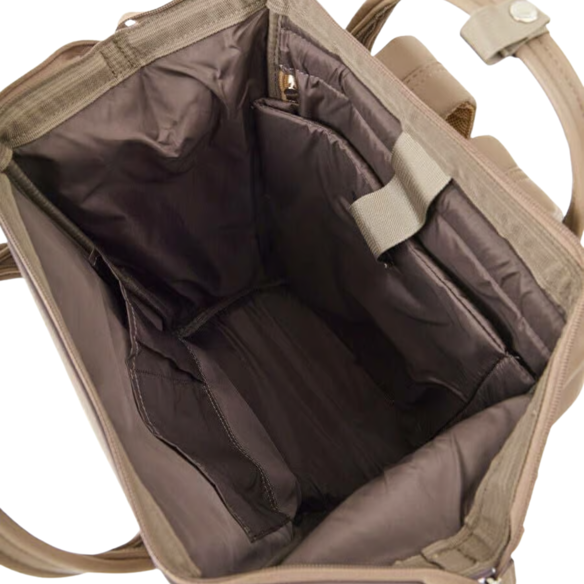 Anello Re:Retro Clasp Backpack Regular in Grey Beige
