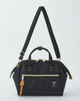 Anello Cross Bottle Mini Shoulder Bag in Black
