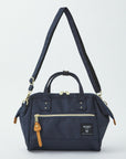 Anello Cross Bottle Mini Shoulder Bag in Navy
