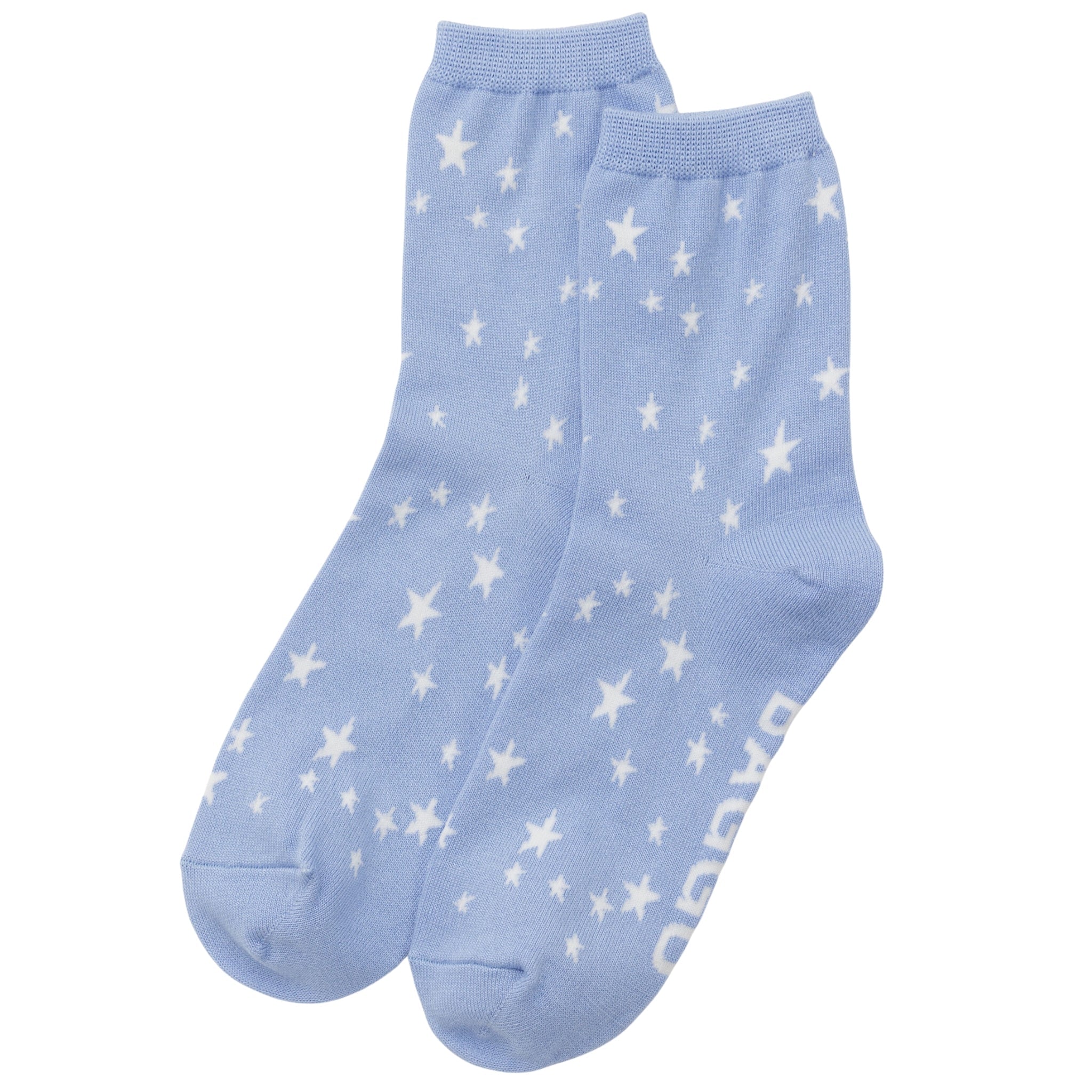 Baggu Crew Sock in Blue Star