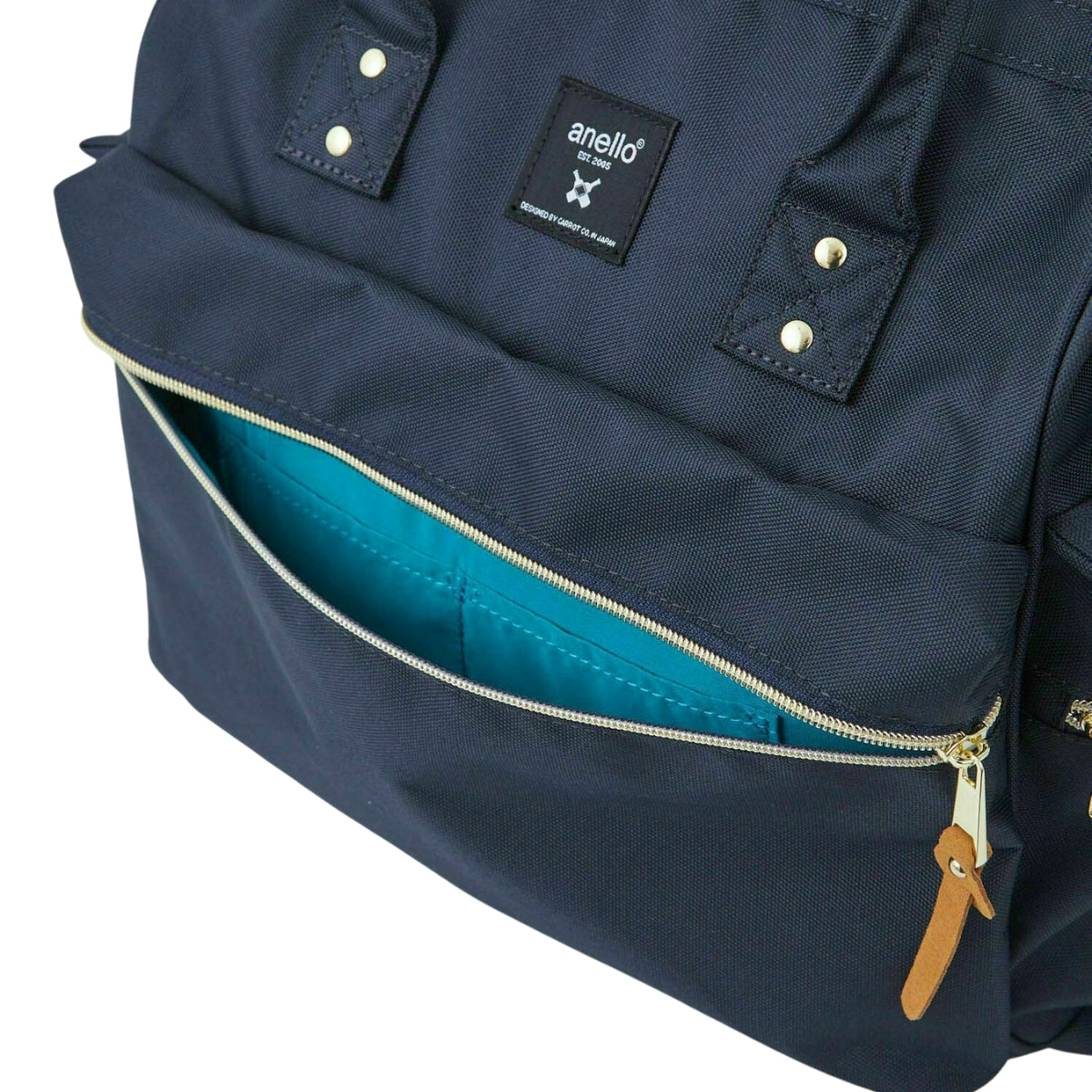 Anello Cross Bottle 3 Way Backpack in Navy