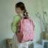 Anello Cross Bottle Backpack Large in Pink