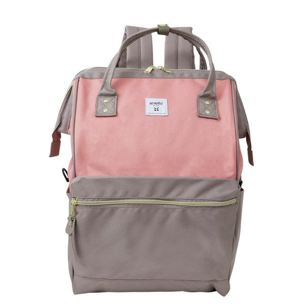 Anello Cross Bottle Backpack Large in Pink Grey Beige Getoutside Shoes