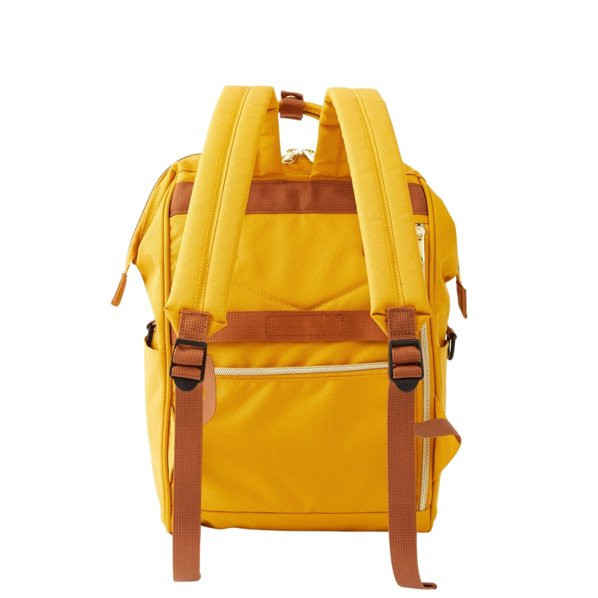 Anello Cross Bottle Backpack Regular in Mustard