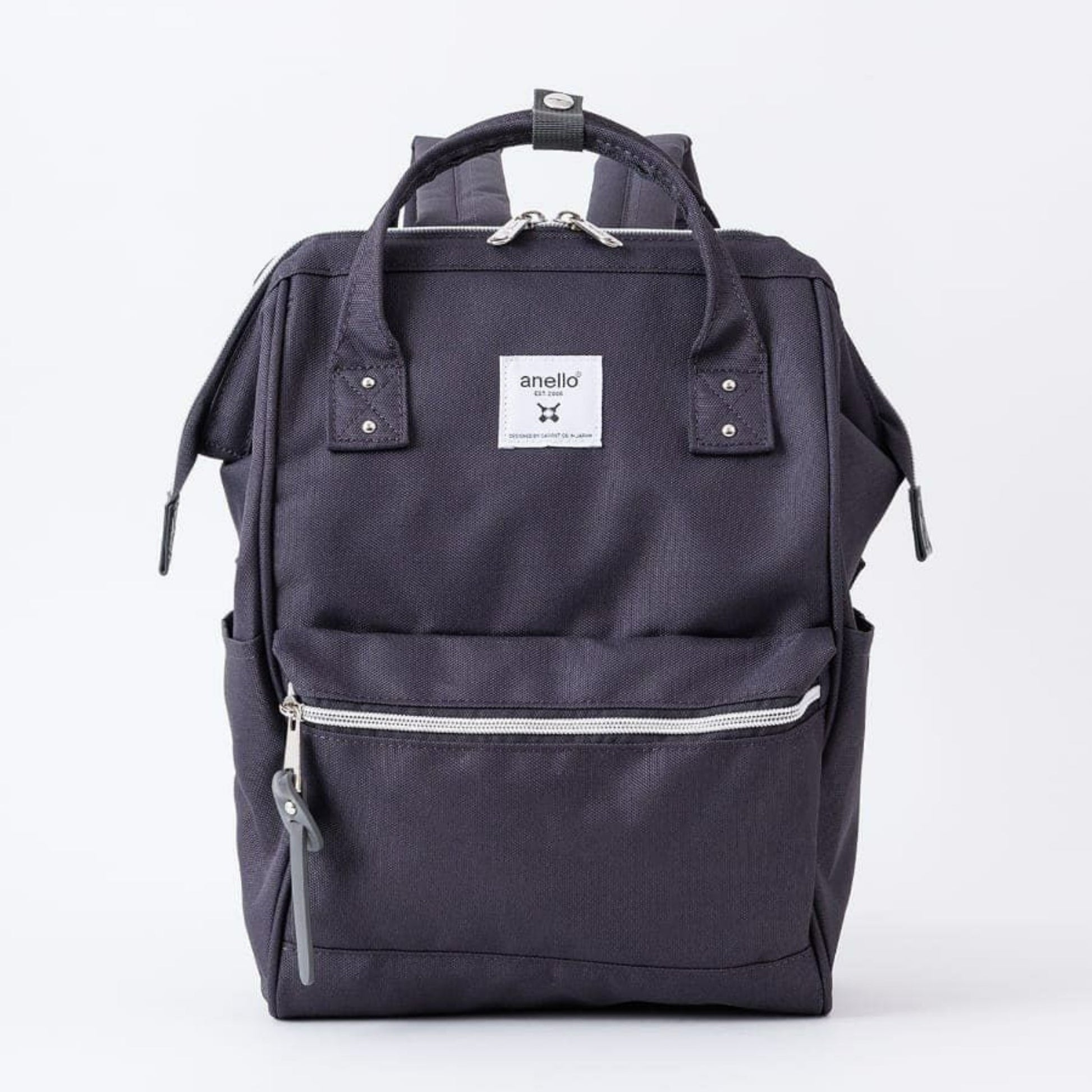 Anello Cross Bottle Backpack Small in Dark Grey