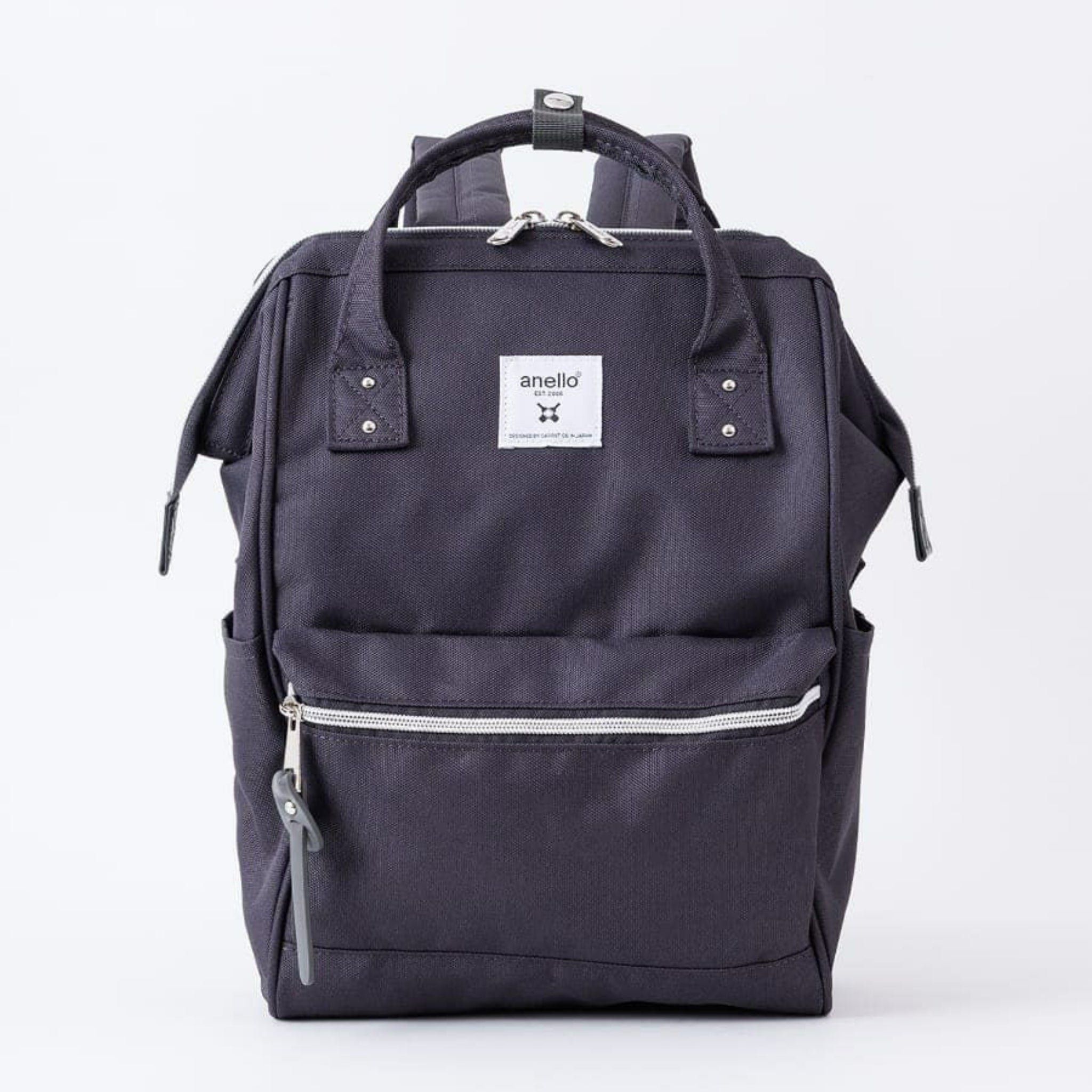 Anello Cross Bottle Backpack Small in Dark Grey