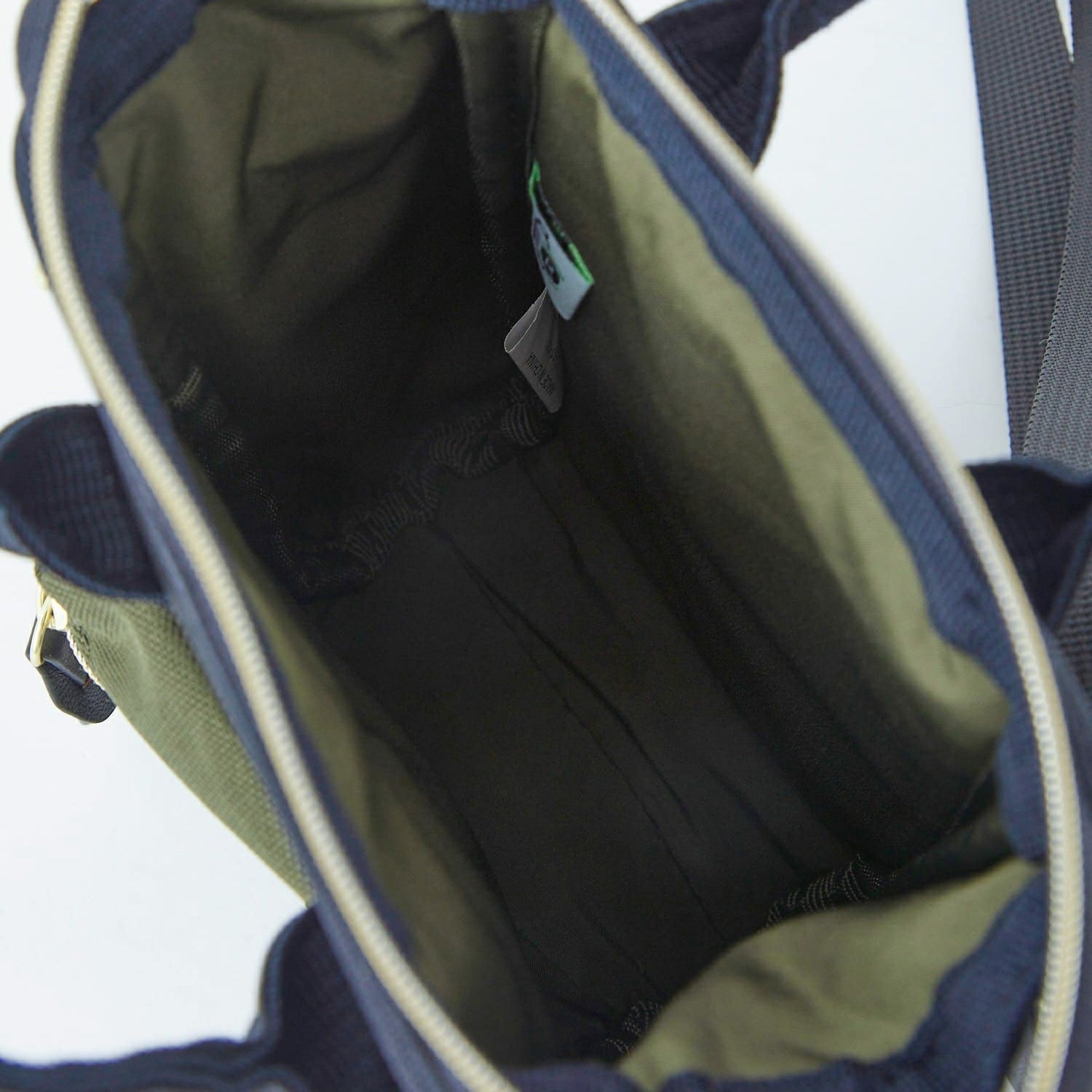 Anello Cross Bottle Nano Bag in Navy Olive