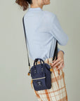 Anello Cross Bottle Nano Bag in Olive