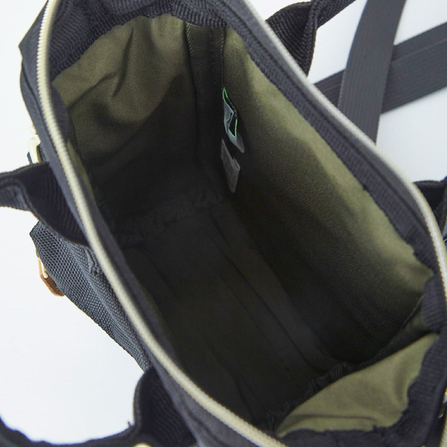 Anello Cross Bottle Nano Bag in Black