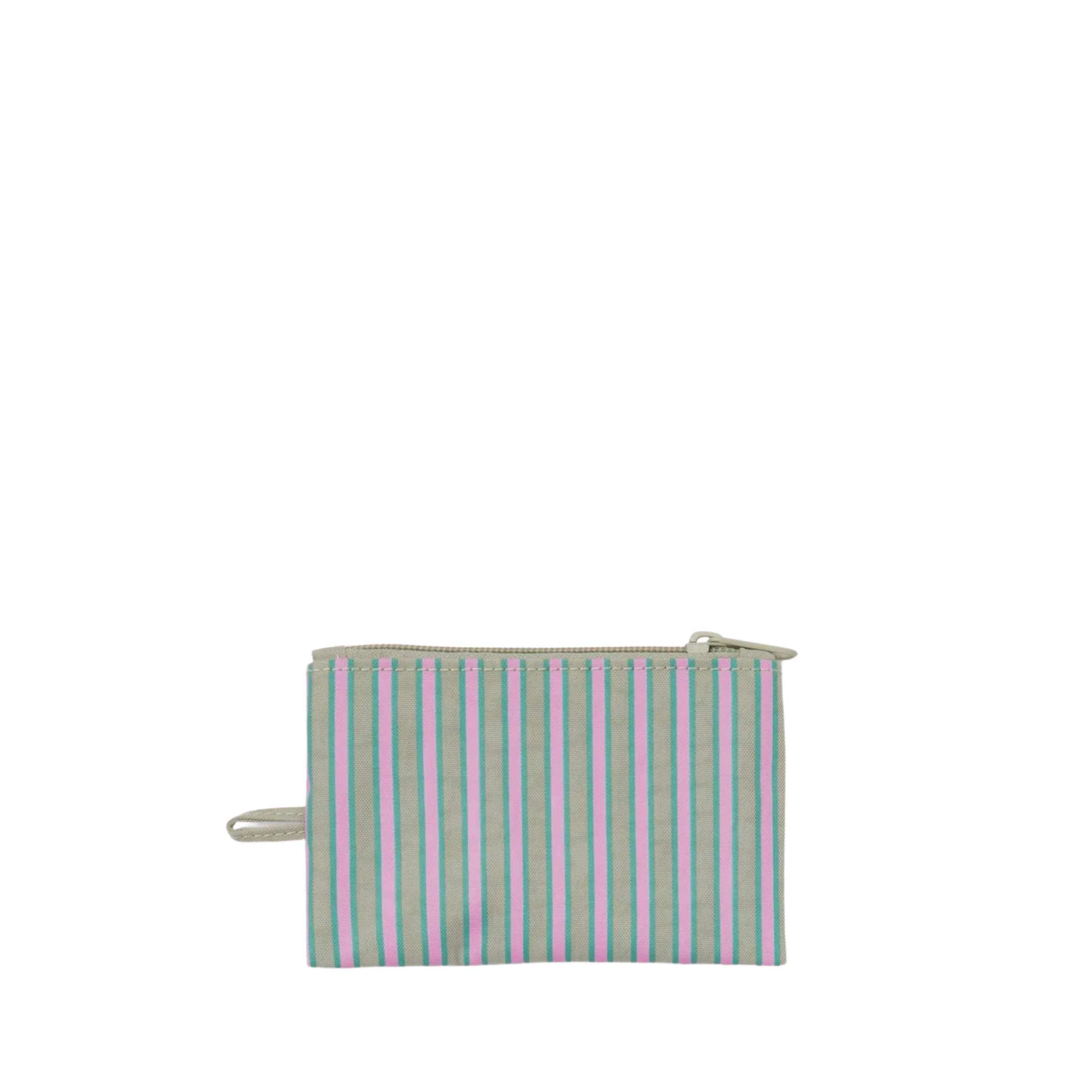Baggu Flat Pouch Small in Candy Shop Stripes