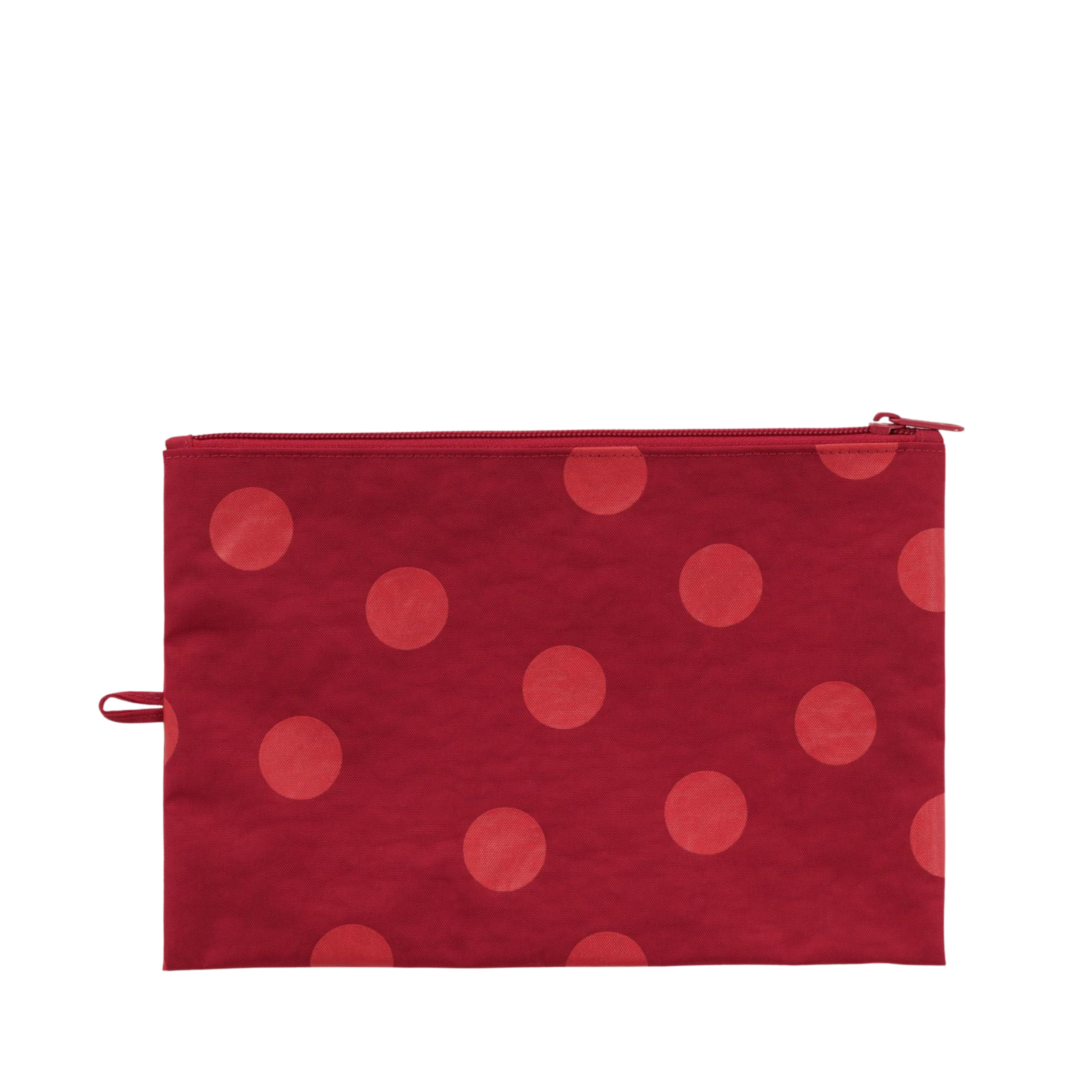 Baggu Flat Pouch Large in Polka Dot