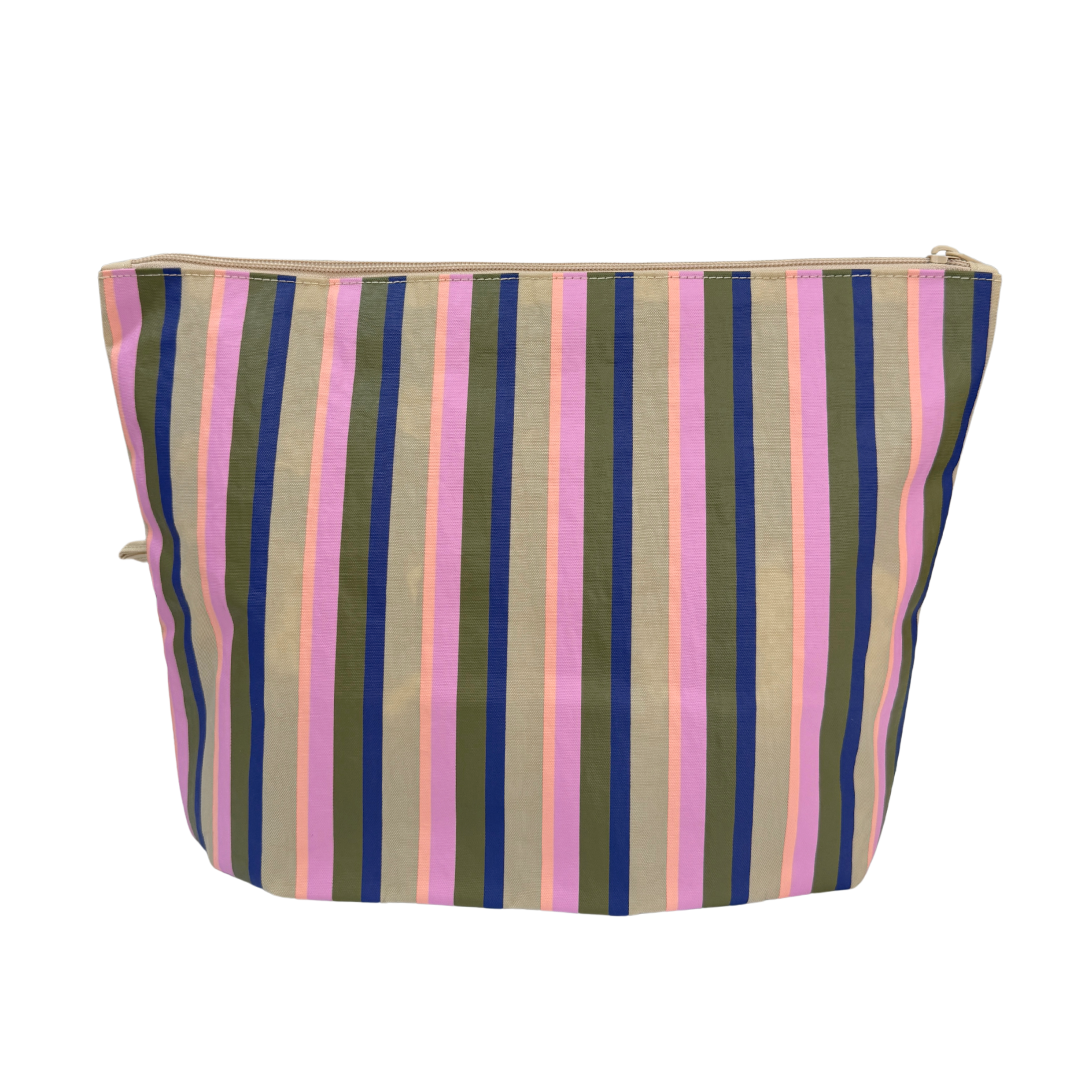 Baggu Go Pouch Large in Candy Shop Stripes