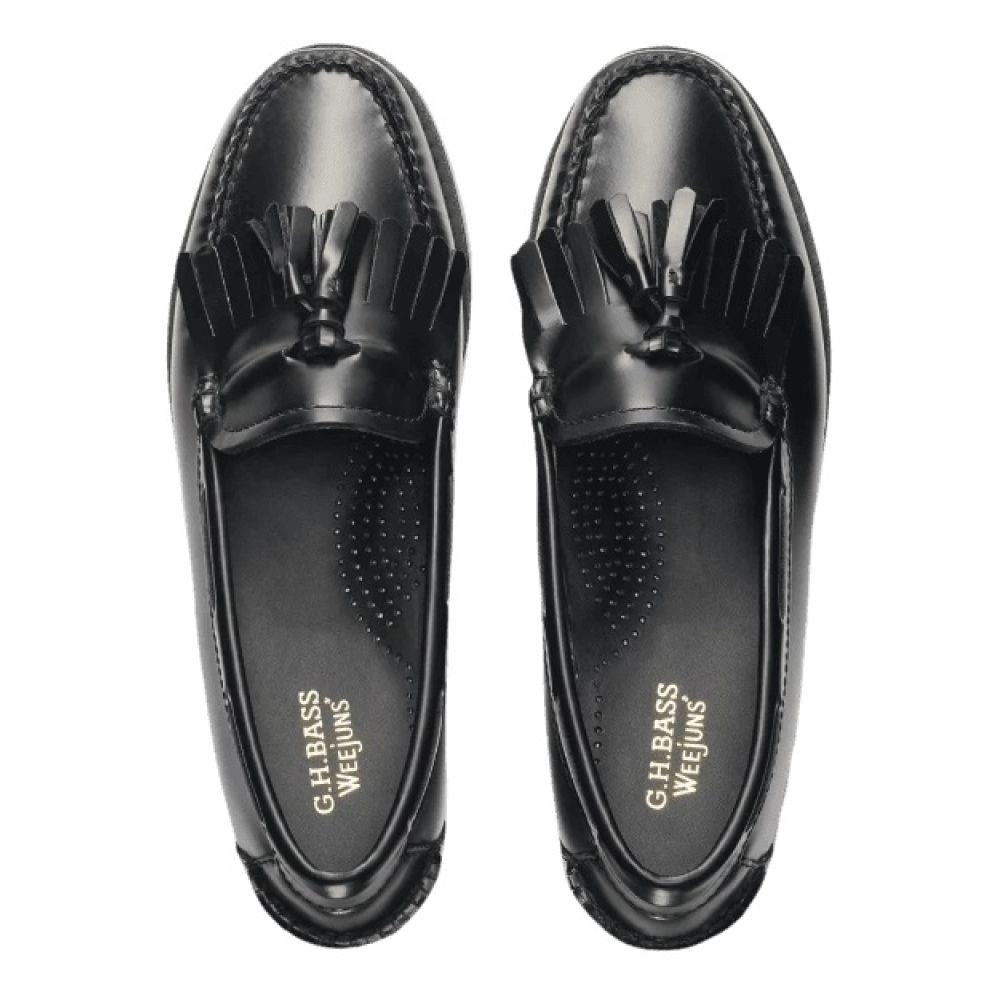 G.H. Bass Women's Esther Kiltie Tassel Weejuns Loafer in Black