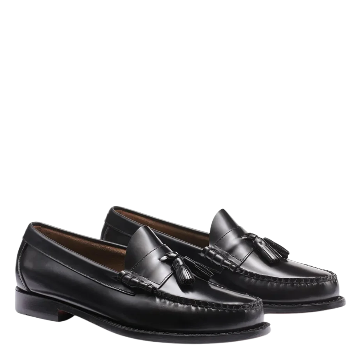 G.H. Bass Men's Lennox Leather Tassel Weejuns Loafer in Black