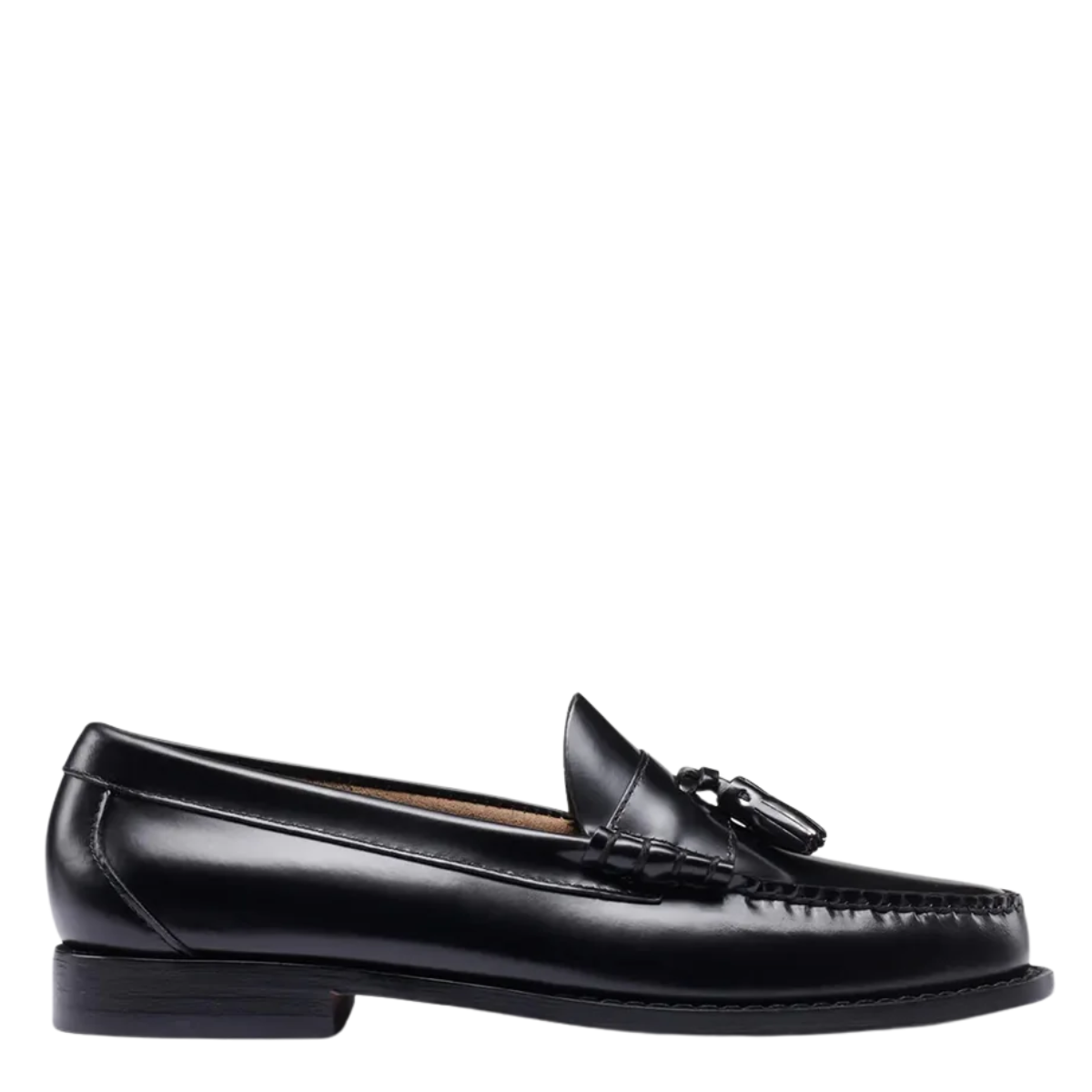 G.H. Bass Men's Lennox Leather Tassel Weejuns Loafer in Black