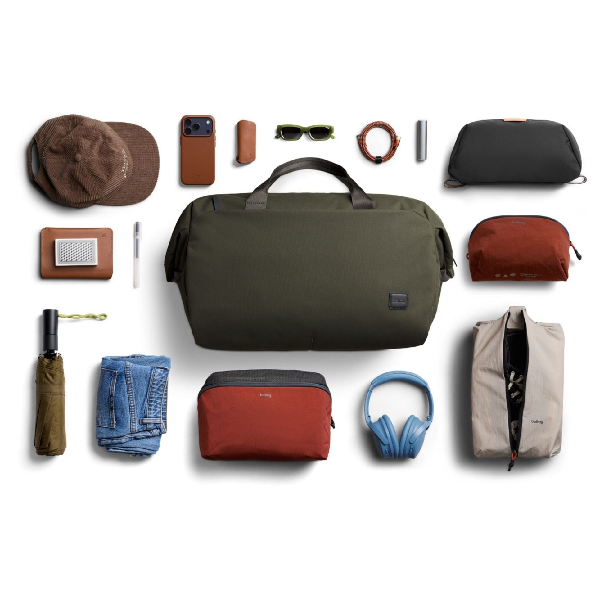Bellroy Classic Duffel 35L in Olive