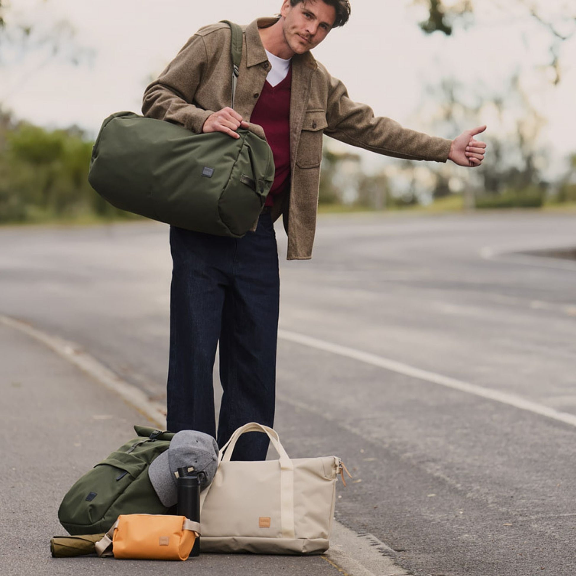 Bellroy Classic Duffel 45L in Olive
