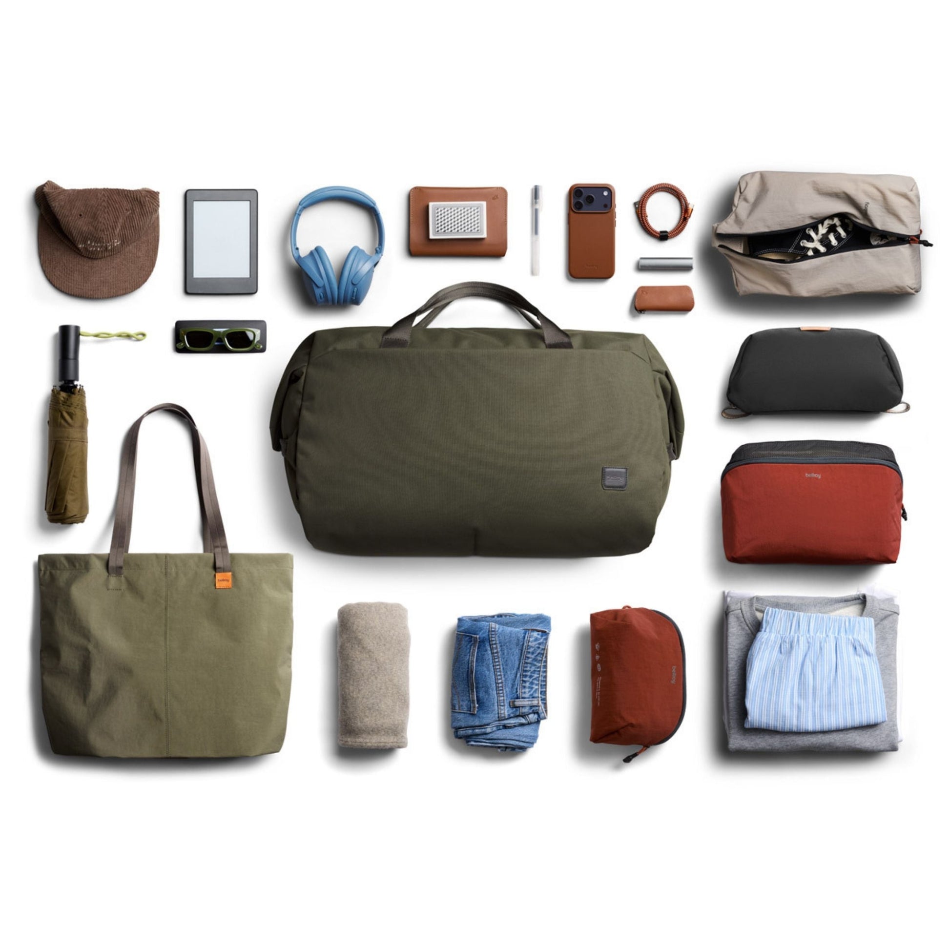 Bellroy Classic Duffel 45L in Olive