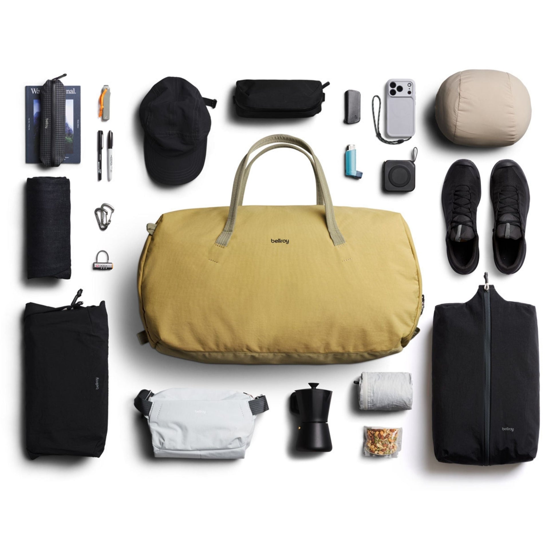 Bellroy Venture Ready Duffel 55L in Safari