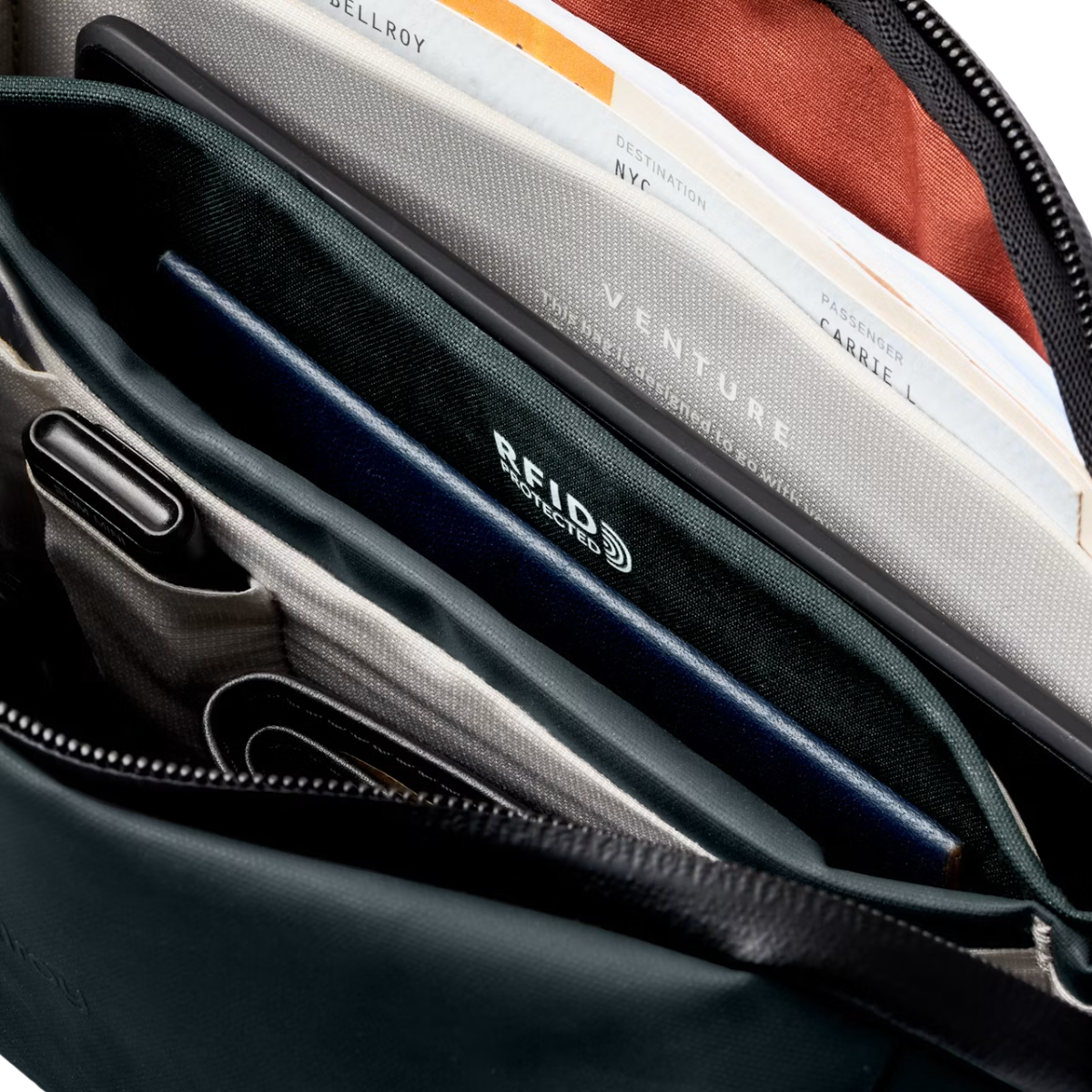 Bellroy Venture Travel Crossbody in Deep Ocean