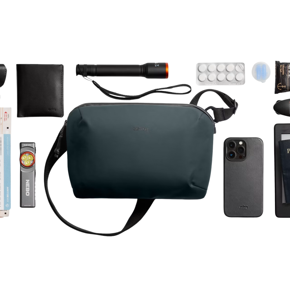 Bellroy Venture Travel Crossbody in Deep Ocean