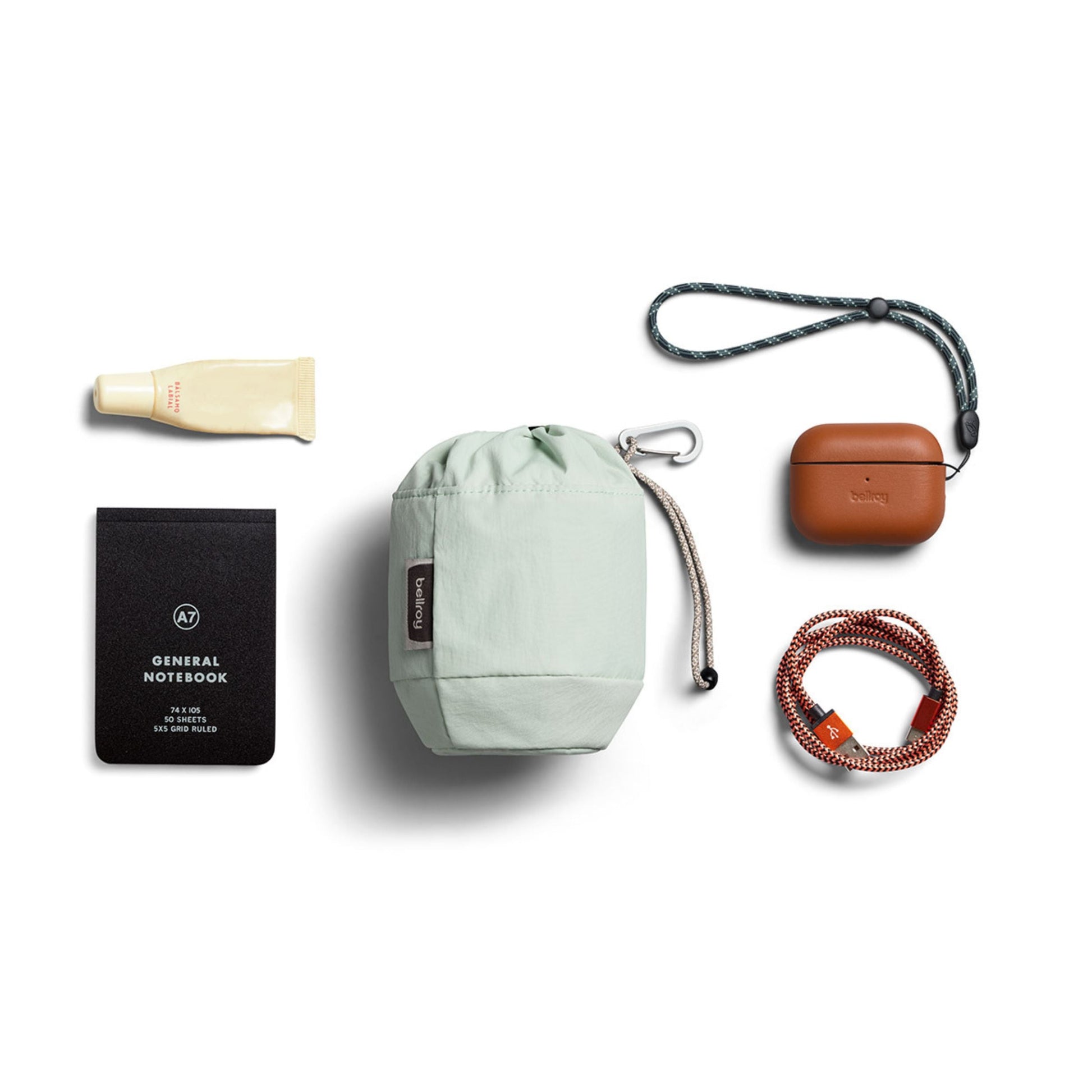 Bellroy Cinch Pouch in Seafoam