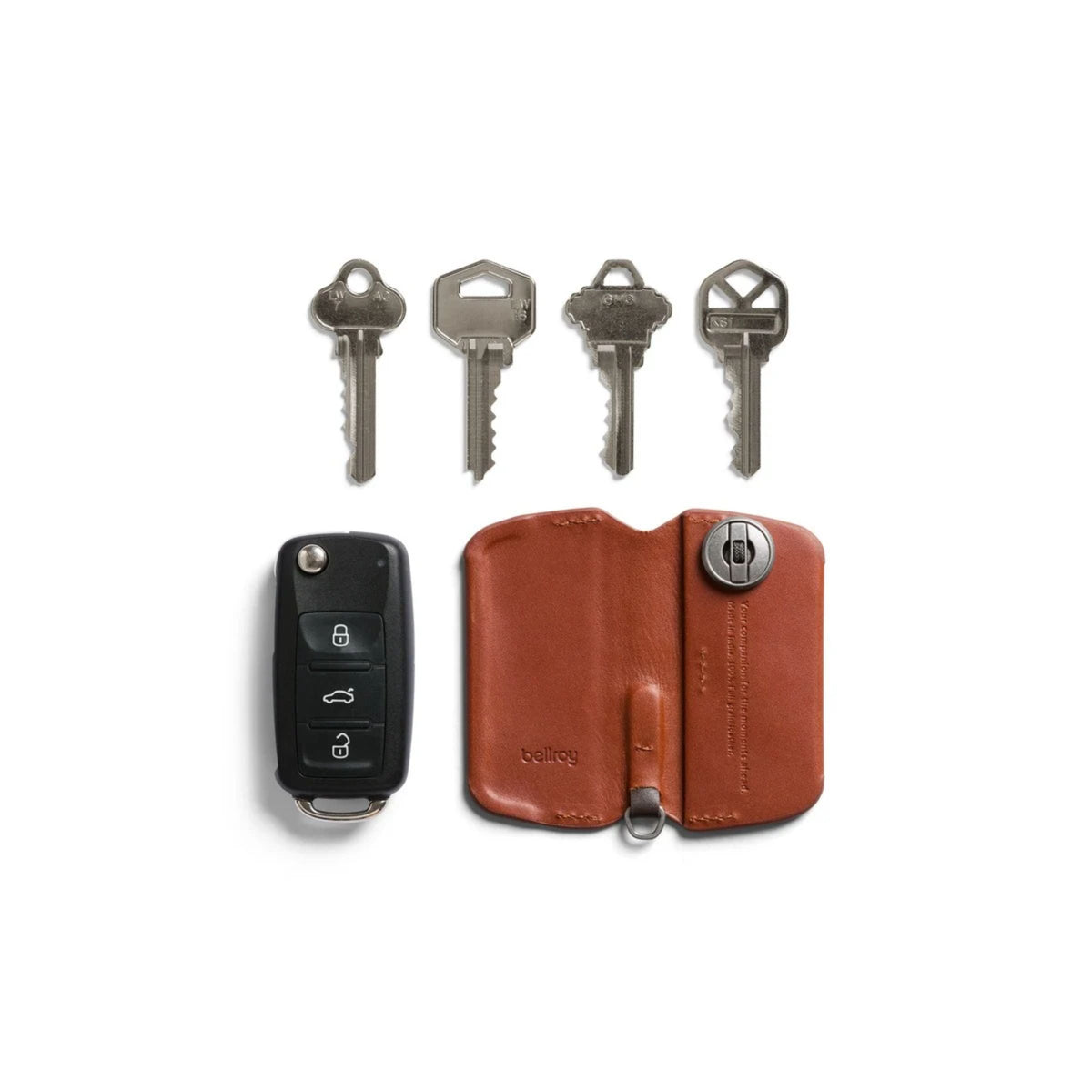 Bellroy Key Cover (Third Edition) in Burnt Umber