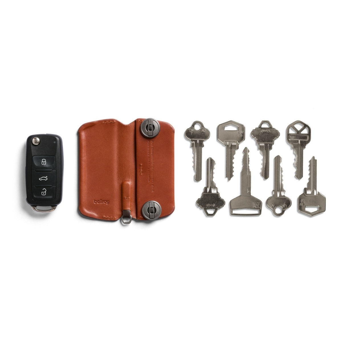 Bellroy Key Cover Plus (Third Edition) in Burnt Umber