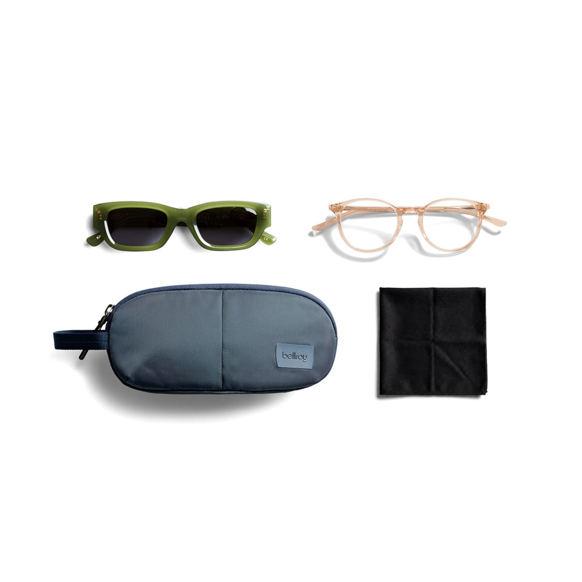 Bellroy Laneway Sunglasses Pocket in Blue Steel
