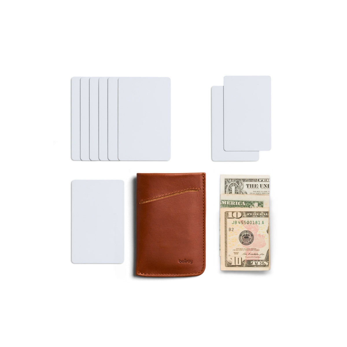 Bellroy Card Sleeve (Second Edition) in Burnt Umber